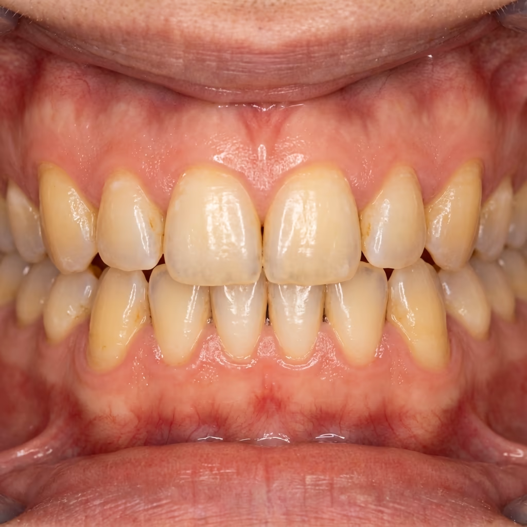 Before - Full Smile Makeover (20 Veneers)